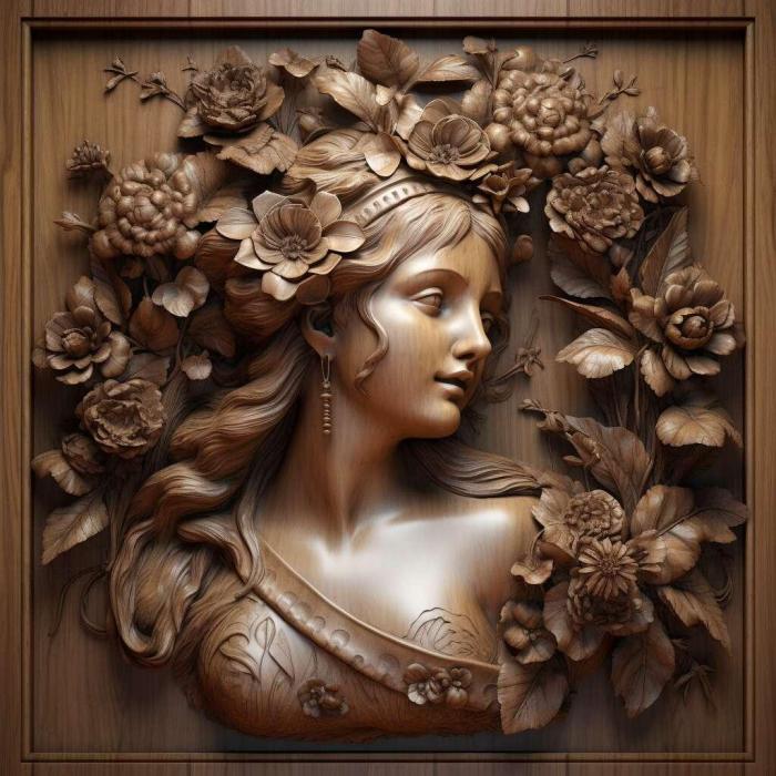 نموذج ثلاثي الأبعاد لآلة CNC 3D Art 